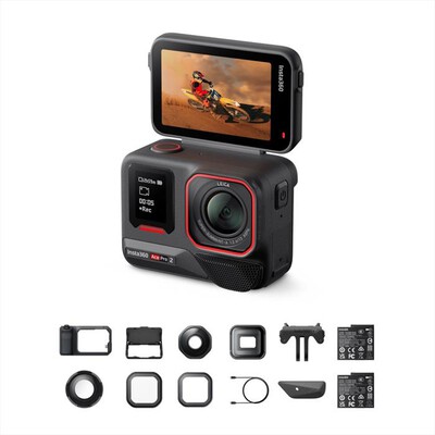 INSTA360 - Action cam ACEPRO2 PACK VIDEOMAKER ULTIMATE-Nero