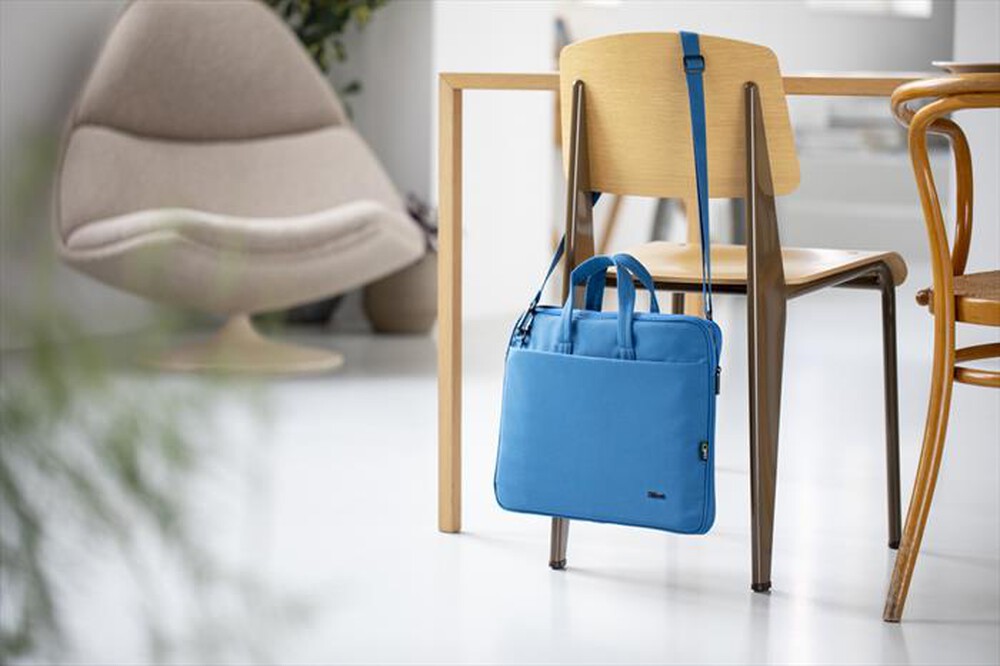 "TRUST - BOLOGNA LAPTOP BAG 16? ECO BLUE-Blue"