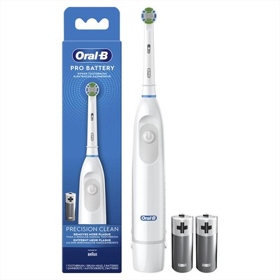 ORAL-B - Spazzolino elettrico PW BATTERIA DB5-BIANCO