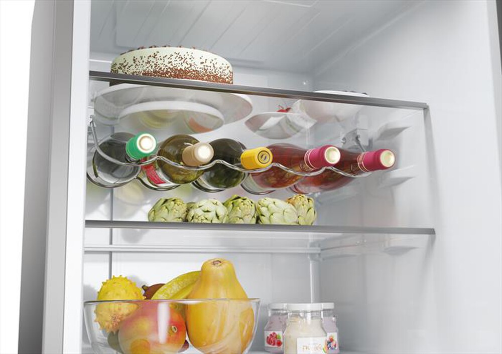 Immagine del prodotto HAIER - Frigorifero combinato HTR3518ENMX Classe C 406 lt-Nero