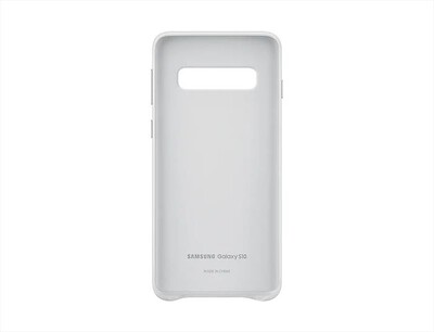 SAMSUNG - LEATHER COVER GALAXY S10-Bianco
