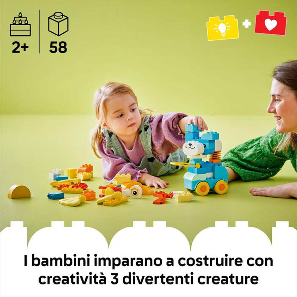 "LEGO - ANIMALI SU RUOTE 3 IN 1-,"