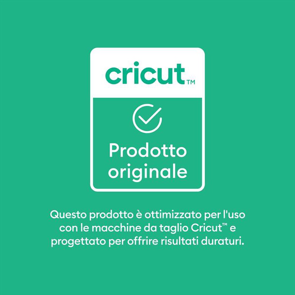 Immagine del prodotto CRICUT - Vinile termoadesivo Smart per Joy Xtra 24,1x61 cm-Bianco