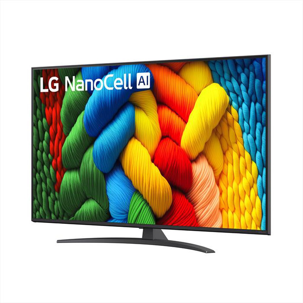 "LG - 55NANO81A6A-Charcoal Black"