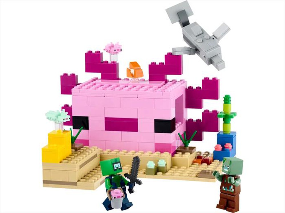 "LEGO - MINECRAFT La casa dell’Axolotl - 21247"
