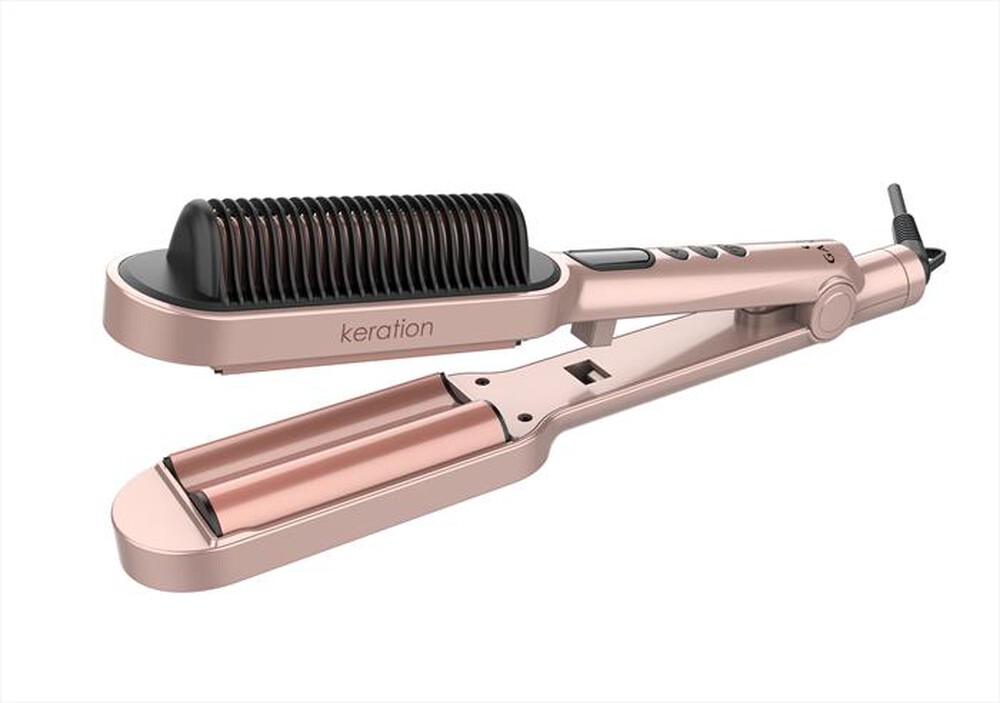 Immagine del prodotto GAMA - Ferro per capelli KERATION WAVER & BRUSH-Oro