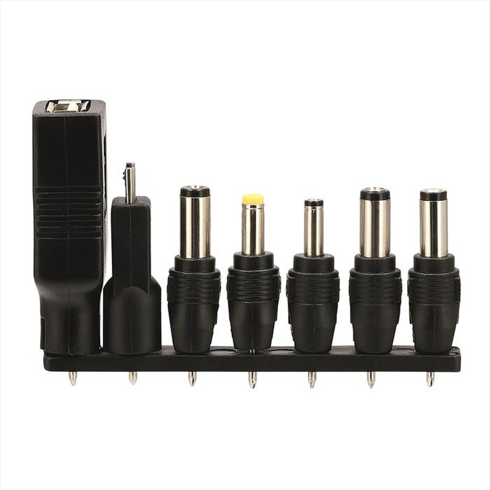 "HAMA - ALIMENT.DA RETE ECO 1000 MAH/12W, 7 AD.-Nero"