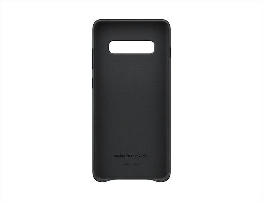 "SAMSUNG - LEATHER COVER GALAXY S10+-Nero"