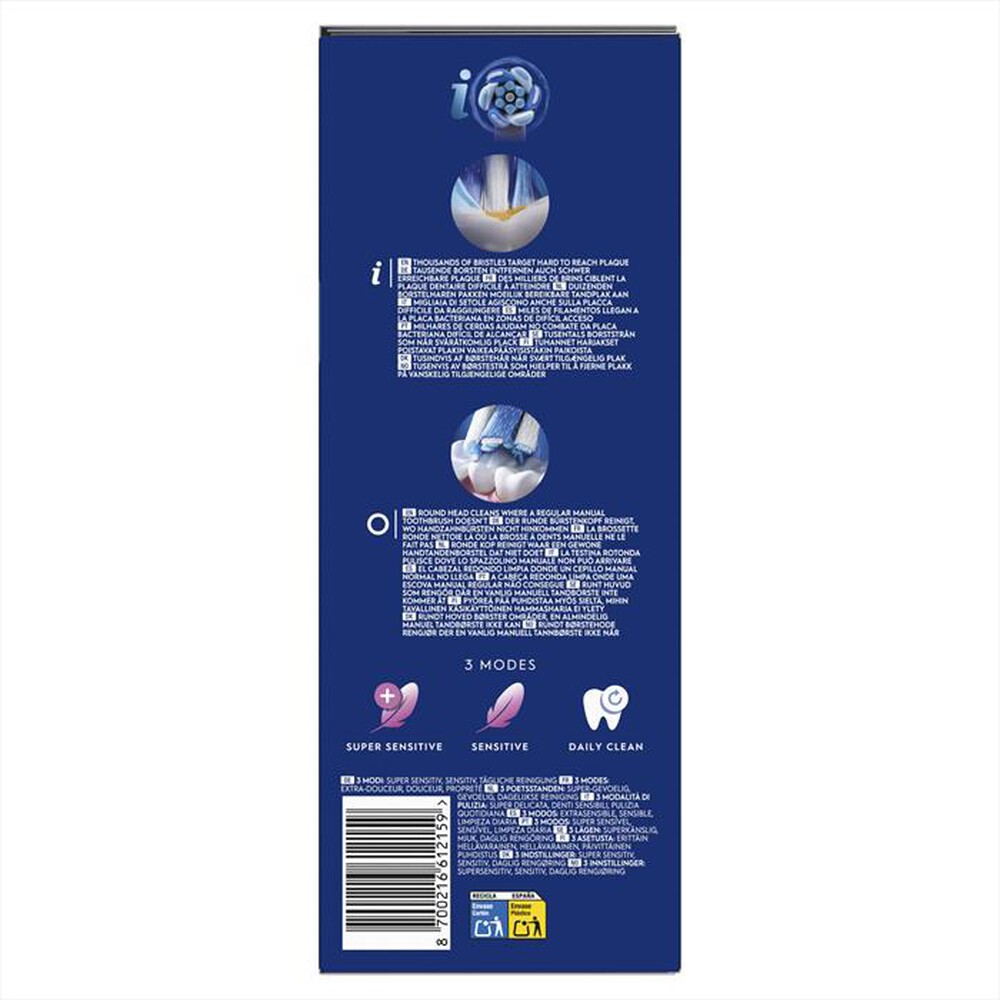 "ORAL-B - Spazzolino elettrico IO2-BLACK"