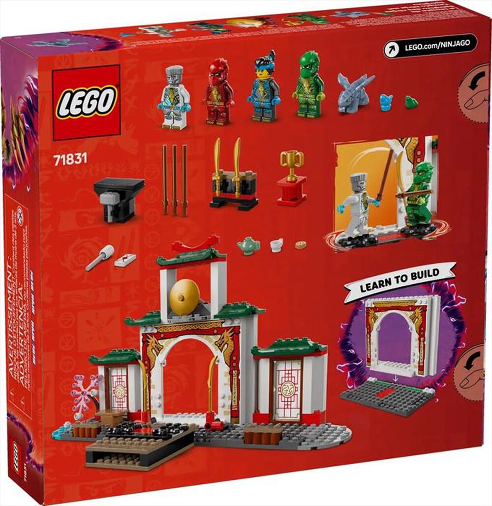"LEGO - NINJAGO Tempio dello Spinjitzu Ninja - 71831-Multicolore"