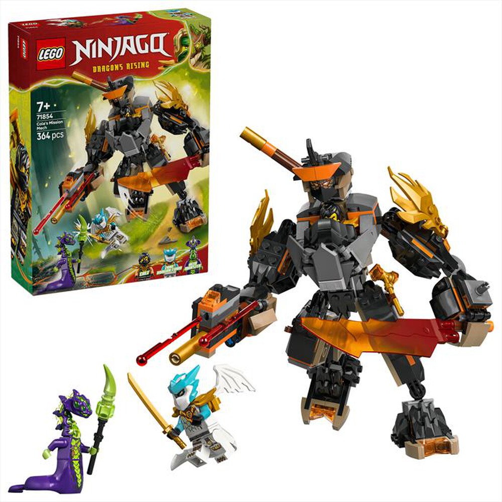 Immagine del prodotto LEGO - NINJAGO Mech missione di Cole e drago Zane - 71854