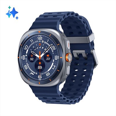 SAMSUNG - GALAXY WATCH ULTRA 47MM LTE, 2+64GB-Titanium Blue