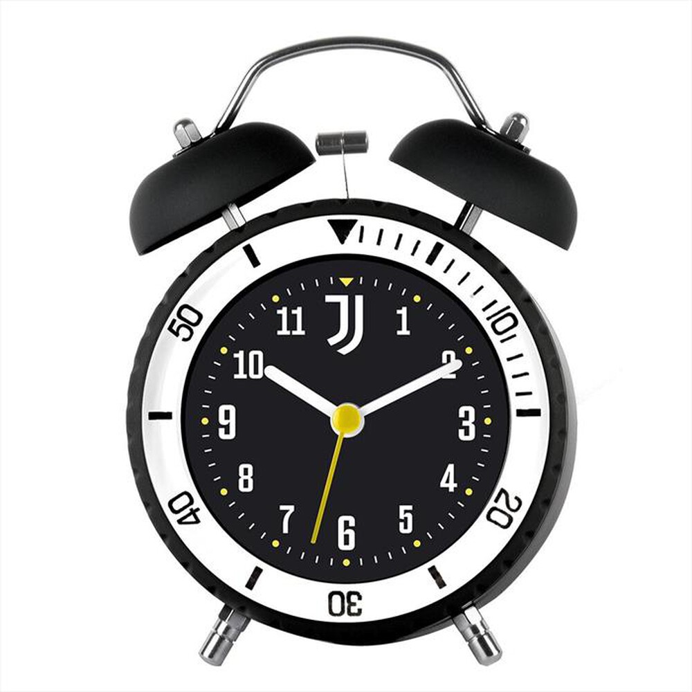 "LOWELL - SVEGLIA QUARZO MOV. SINCRO - JUVENTUS-Bianco/Nero"