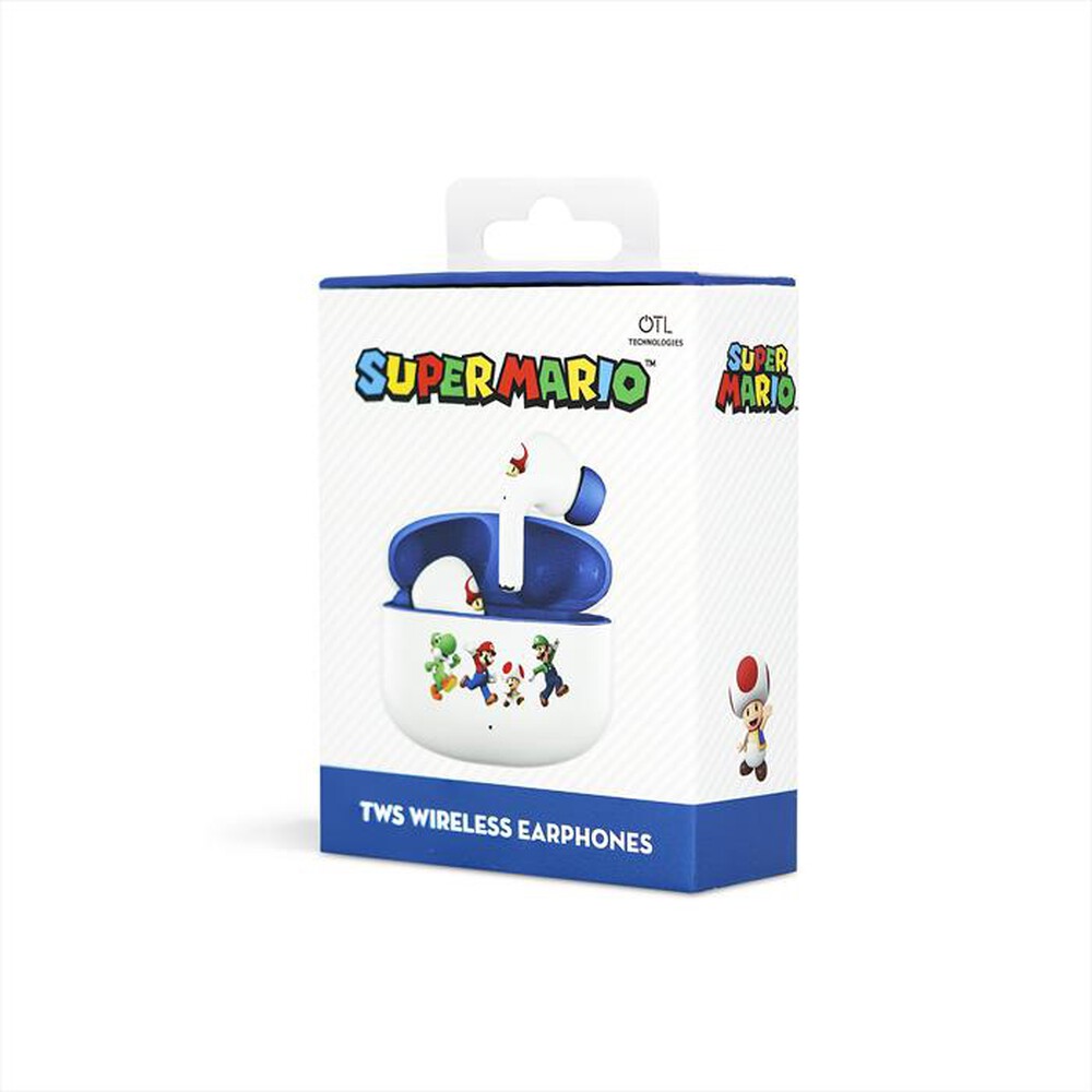 "OTL - Auricolari Bluetooth MARIO FRIENDS CORE TWS-BLUE"