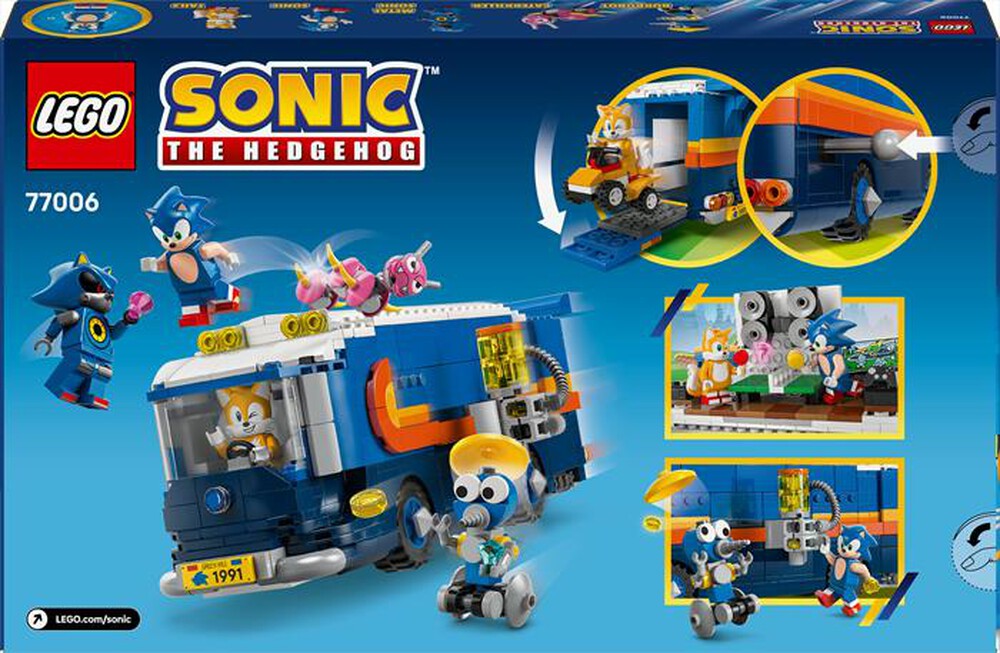 Immagine del prodotto LEGO - SONIC Camion di comando Team SONIC 77006