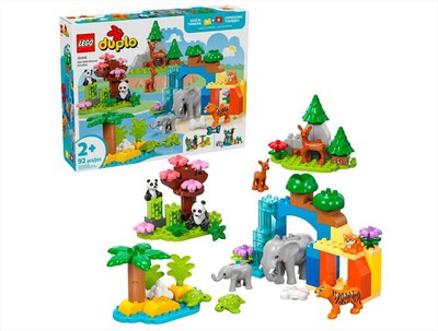 LEGO - DUPLO Famiglie di animali 3 in 1 - 10446-Multicolore