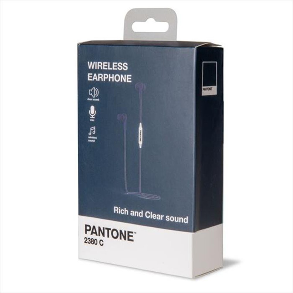 Immagine del prodotto PANTONE - PT-WE001N - STEREO BTH EARPHONE-BLU/PLASTICA