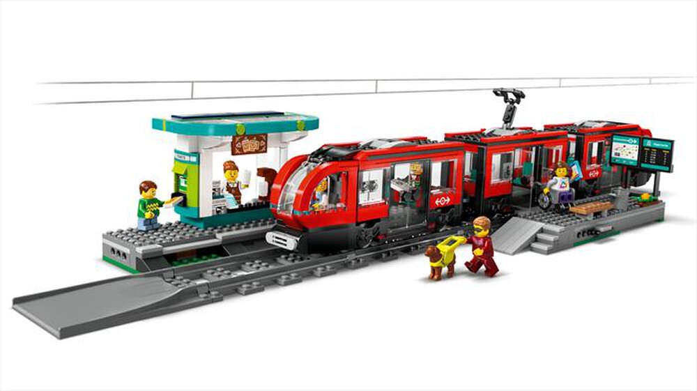 Immagine del prodotto LEGO - CITY TRAINS Tram e fermata del tram 60423