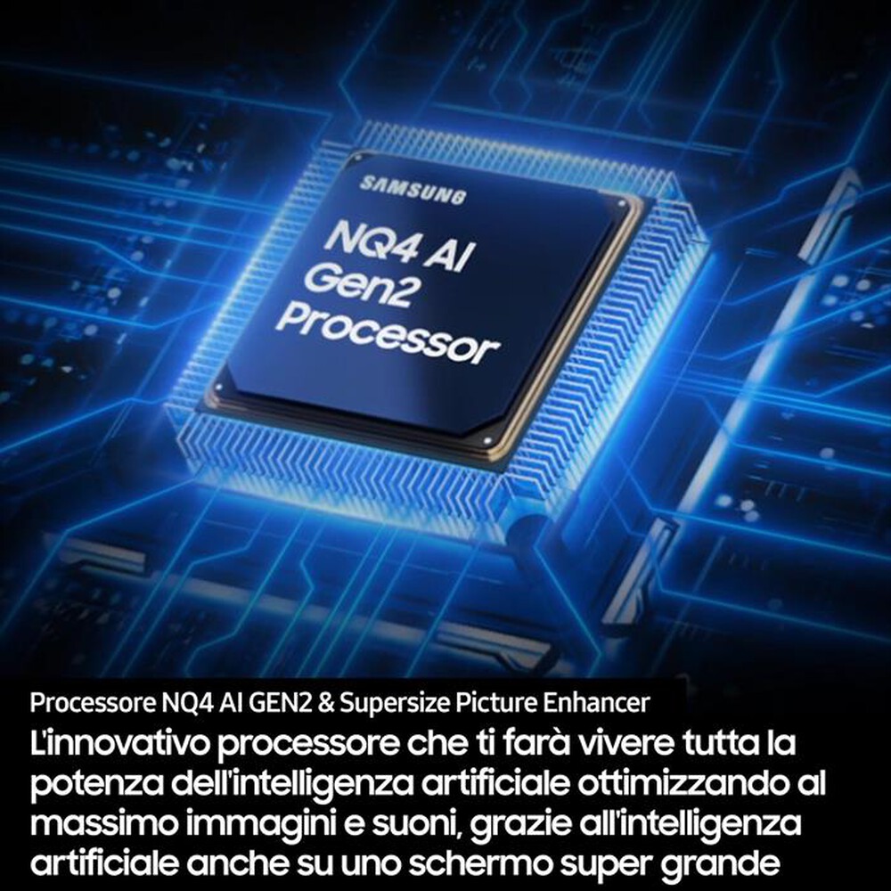 Immagine del prodotto SAMSUNG - Smart TV MINI LED UHD 4K 100" QE100QN80FUXZT-Carbon Silver