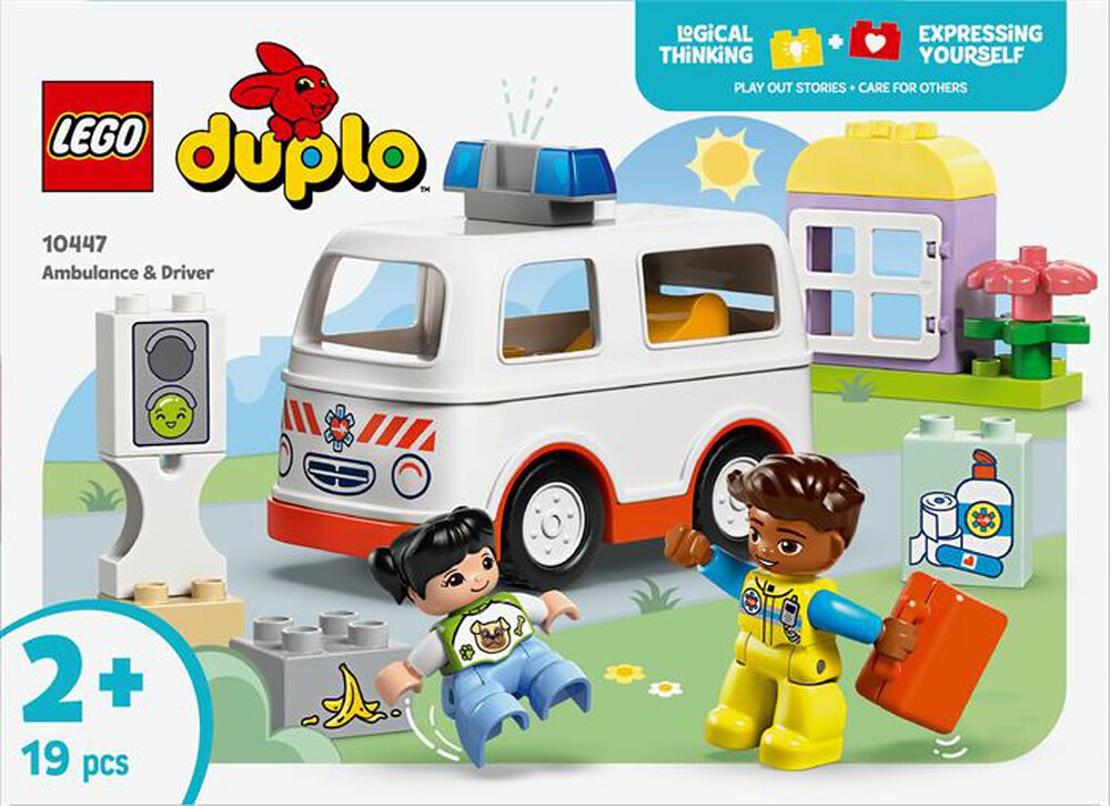 Immagine del prodotto LEGO - DUPLO Town Ambulanza e autista 10447