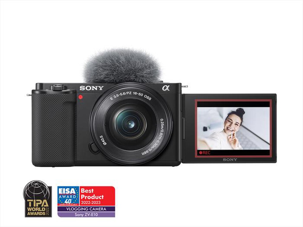 "SONY - Fotocamera Mirrorless ZVE10LBDI.EU"
