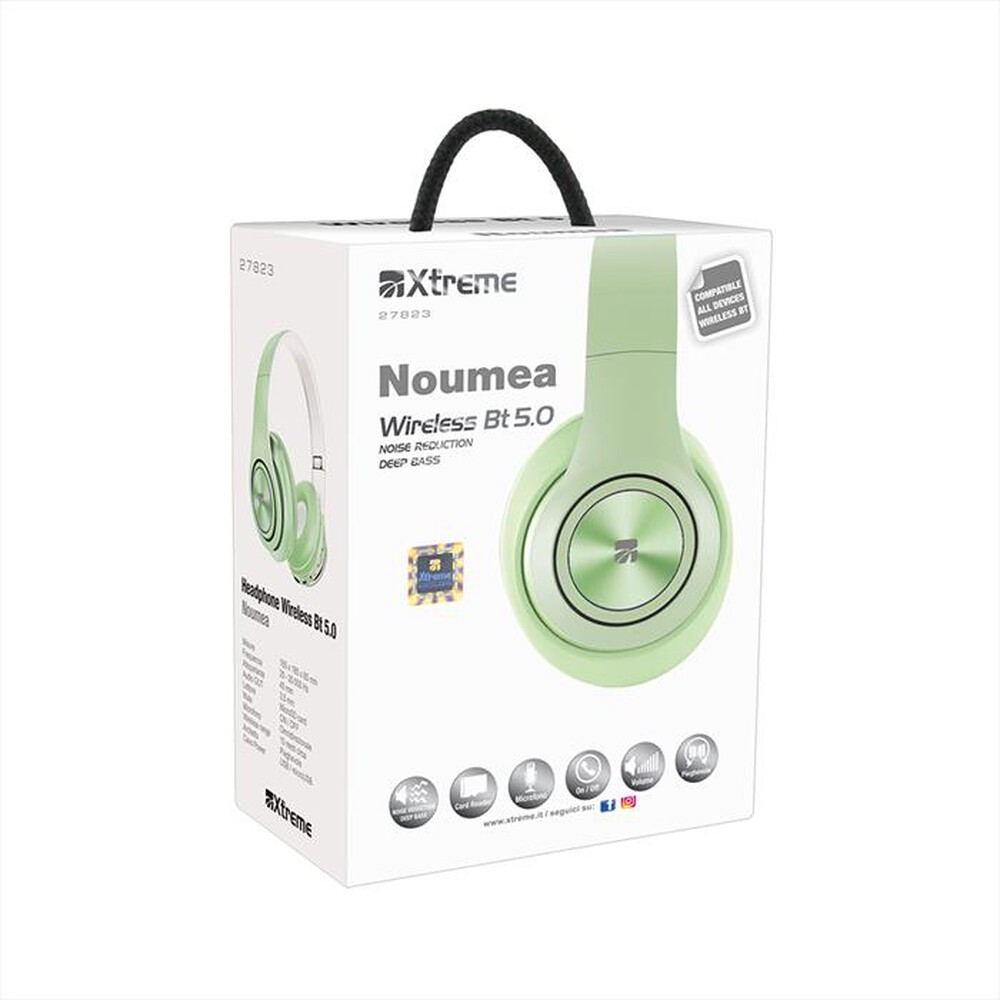 Immagine del prodotto XTREME - HEADPHONE NOUMEA WIRELESS BT 5.0-VERDE