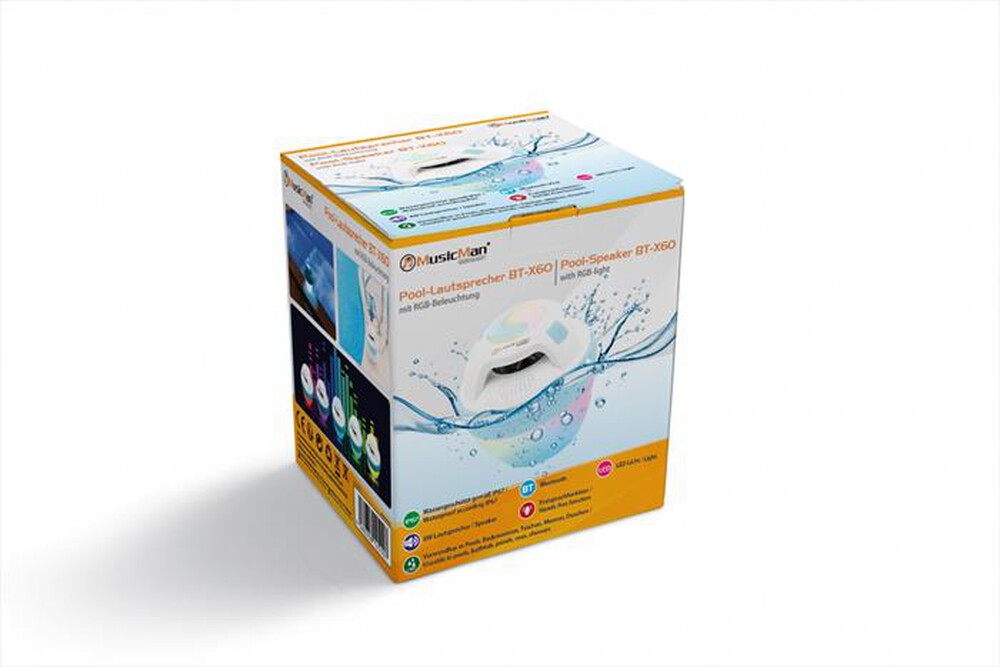 "TECHNAXX - Altoparlante Bluetooth impermeabile BT-X60"