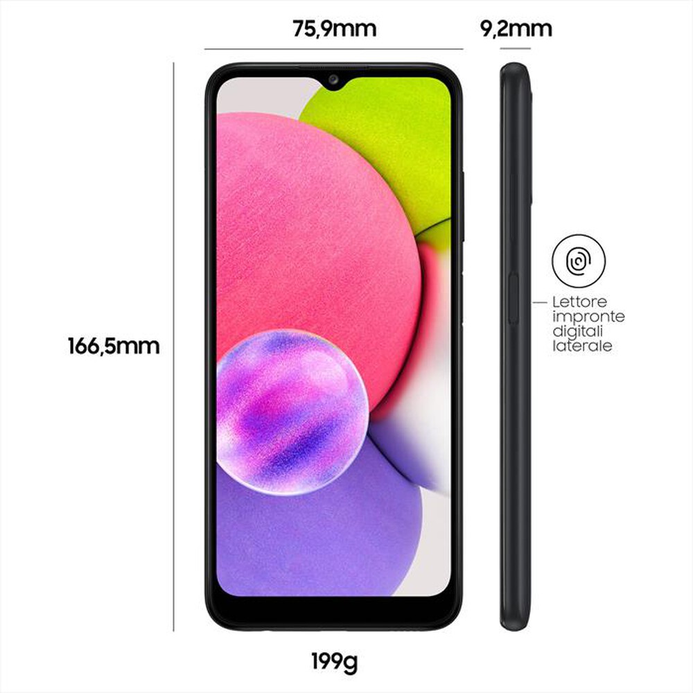 Immagine del prodotto WIND - 3 - SAMSUNG Galaxy A03S-Black