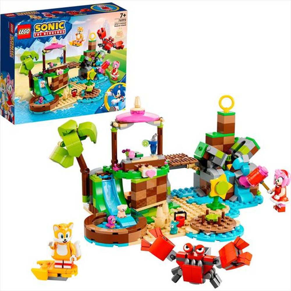 "LEGO - SONIC L’isola del soccorso animale di Amy - 76992-Multicolore"
