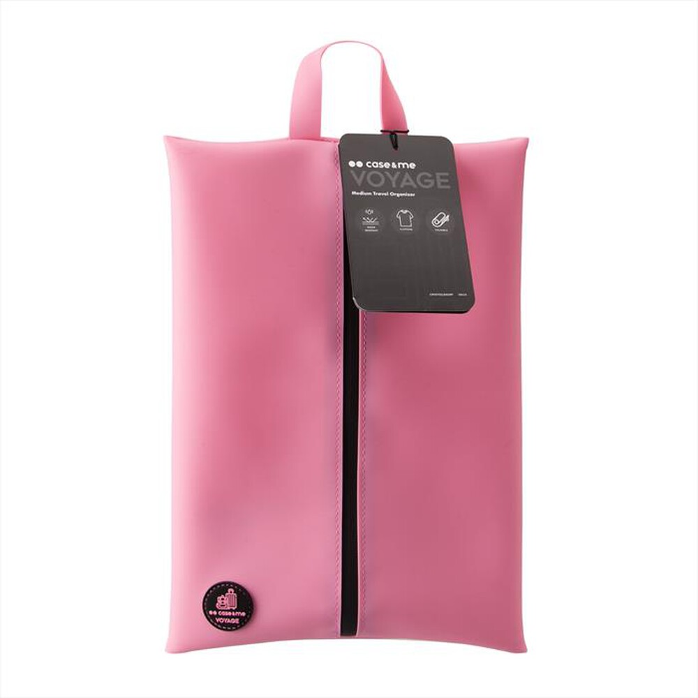 "CASEME - Borsa da viaggio CMVOYSILBAGMP-Rosa"