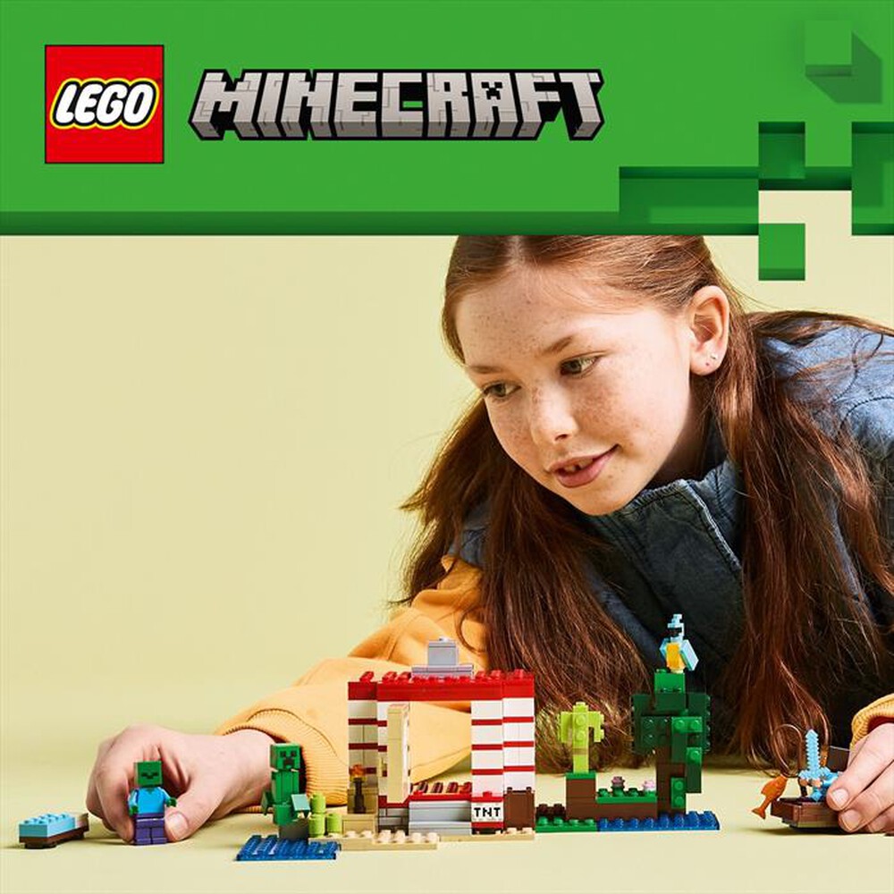 "LEGO - MINECRAFT Casa nella giungla esplosiva - 21275"