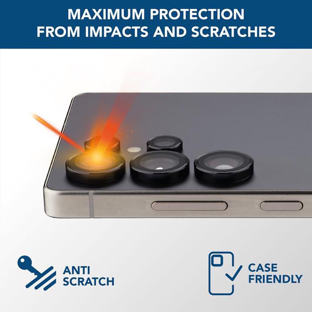 Immagine del prodotto CELLULARLINE - CAMERA LENS RING - GALAXY S25 ULTRA-Trasparente