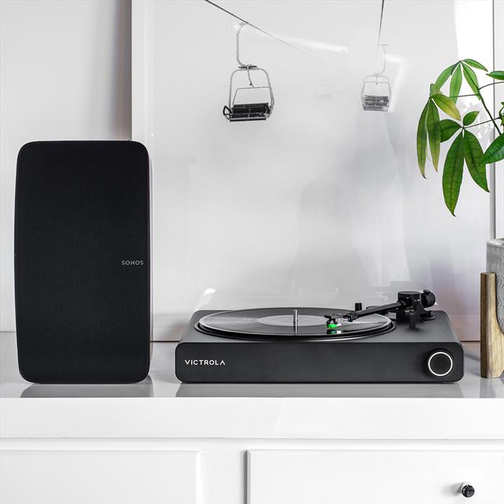 "VICTROLA - Piatto giradischi ONYX-Nero"