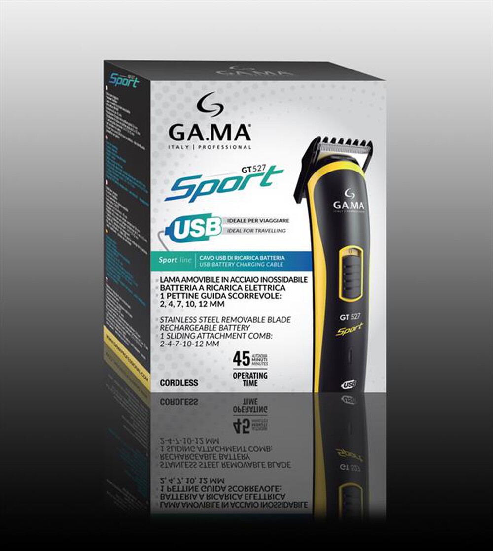 "GAMA - GT527 SPORT-nero/giallo"