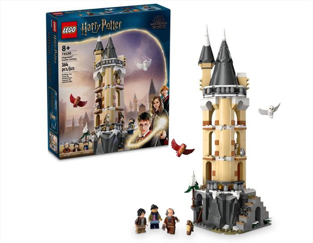 "LEGO - HARRY POTTER Guferia del Castello Hogwarts - 76430-Multicolore"