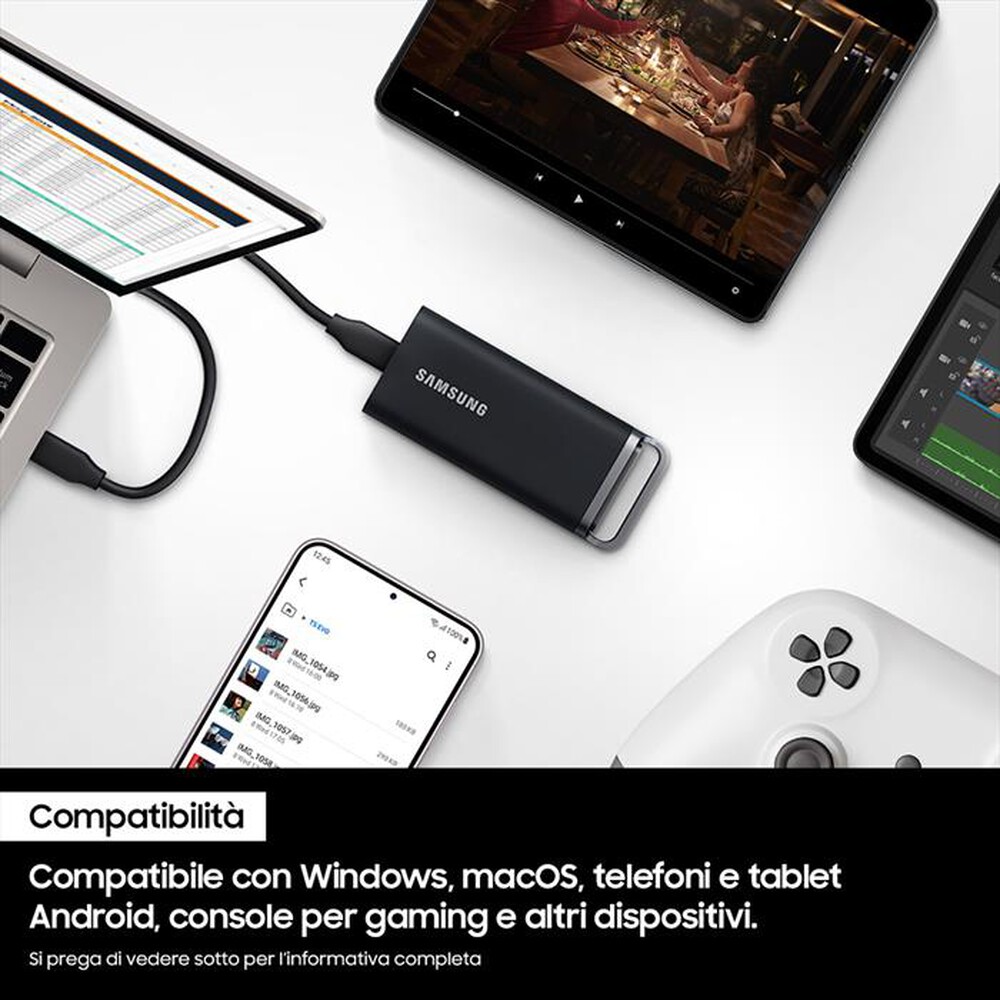 Immagine del prodotto SAMSUNG - Hard disk esterno BMPSSDPS5E-Nero