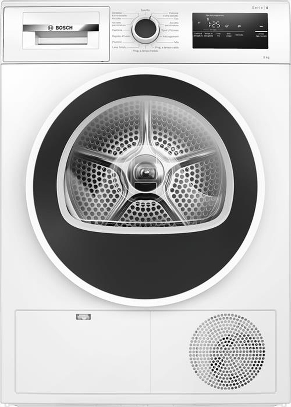 Immagine del prodotto BOSCH - Asciugatrice Serie 4 WTH85208II 8Kg Classe E-Bianco