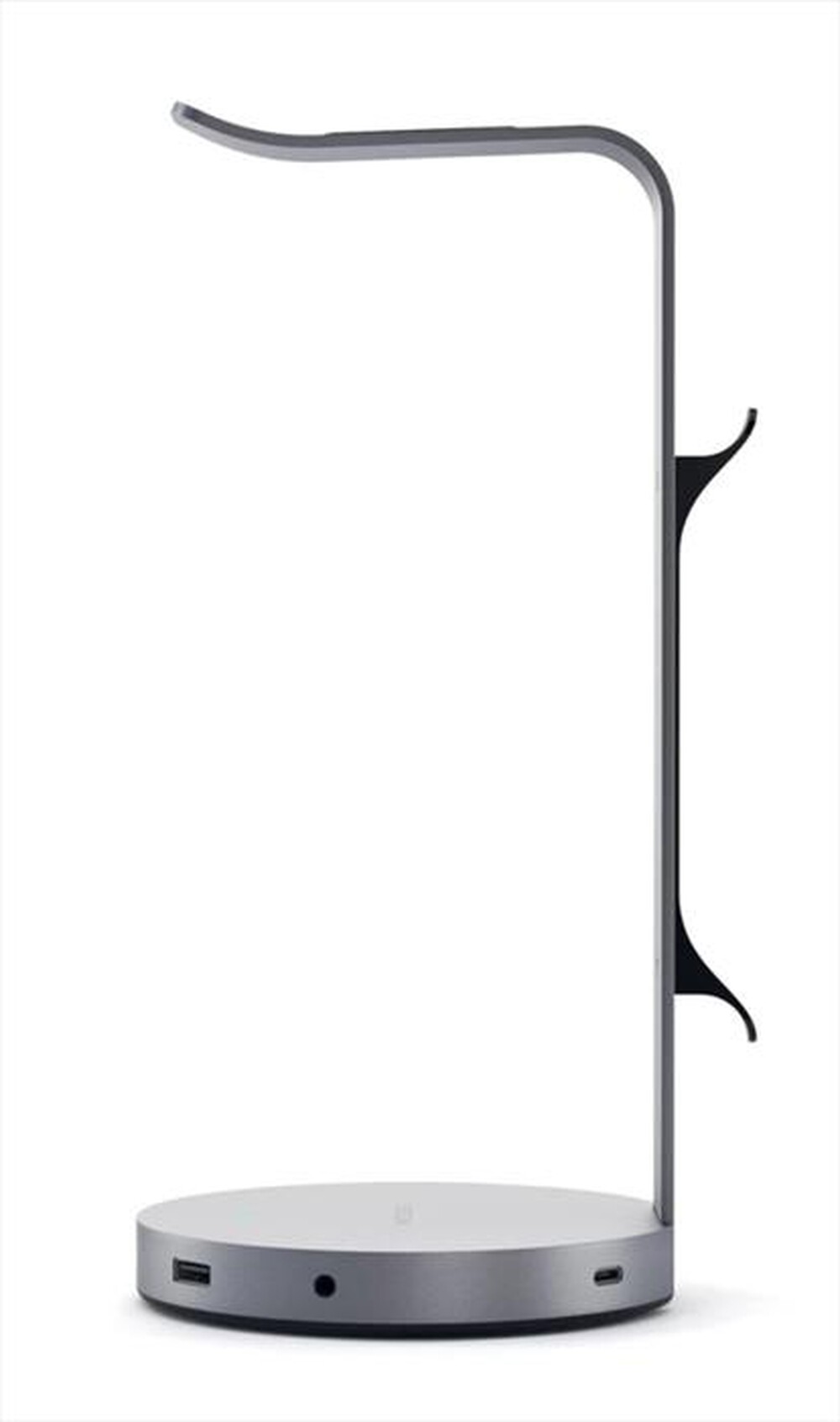 "SATECHI - STAND PER CUFFIE HUB USB IN ALLUMINIO-grigio"