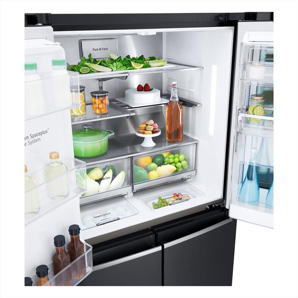 "LG - Frigorifero 3 e più porte GMX945MC9F Classe F 705l-Matte Black Steel"