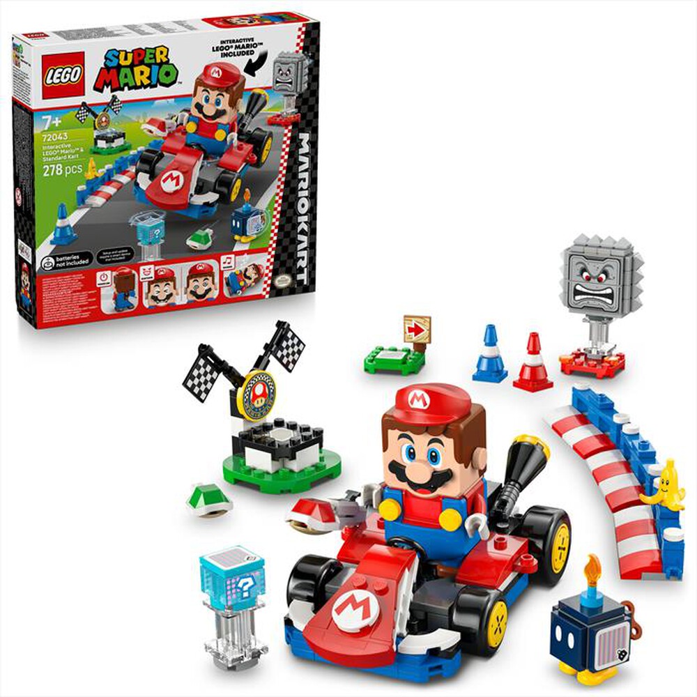 Immagine del prodotto LEGO - 72043 MARIO KART   MARIO INTERATTIVO E KART-,