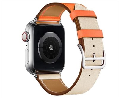 AAAMAZE - CINT.APP.LEAT.38/40.-Cream/Orange