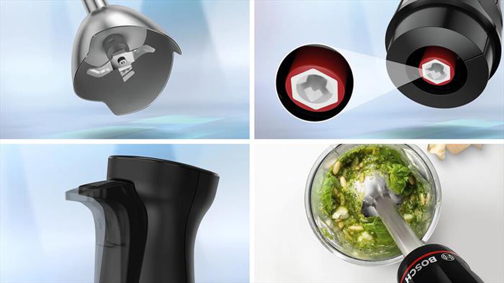 "BOSCH - Frullatore ad immersione MSM4B623-Antracite, Trasparente"