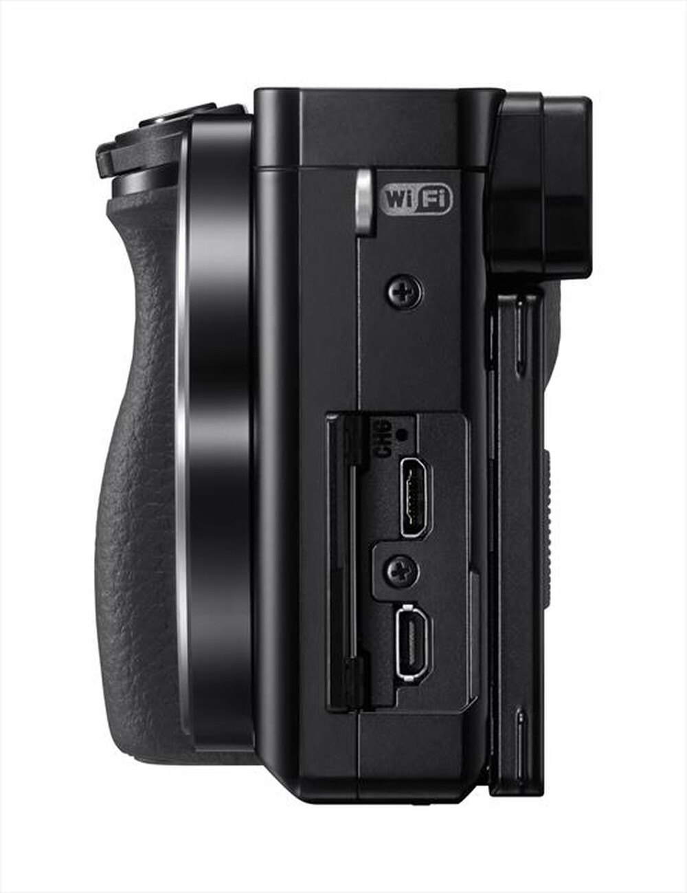 "SONY - Alpha ILCE6000LB-black"