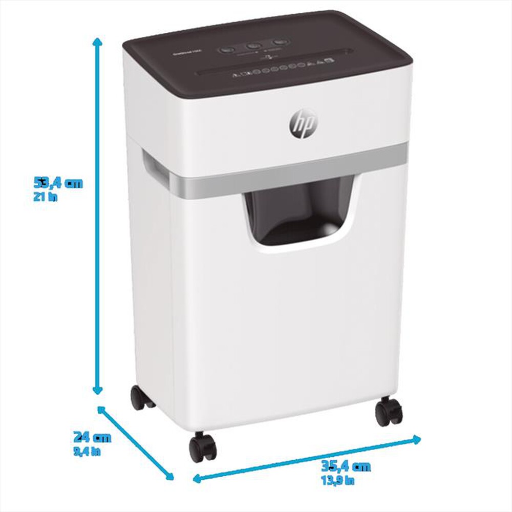 "HP - Distruggi documenti ONESHRED 20LT-Bianco"