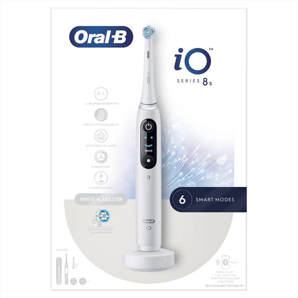 "ORAL-B - Spazzolino elettrico IO 8S-Nero"