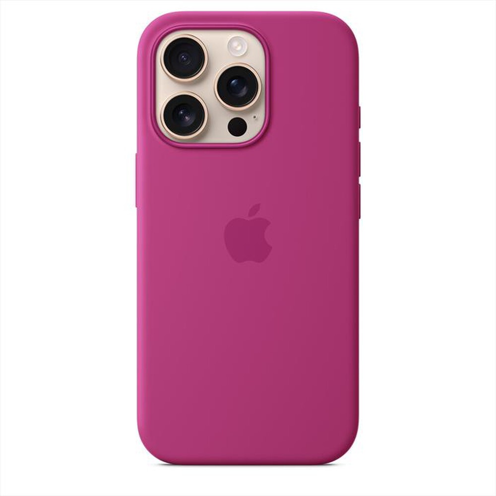 "APPLE - Custodia MagSafe silicone MYYN3ZMA iPhone 16 Pro-Fucsia"