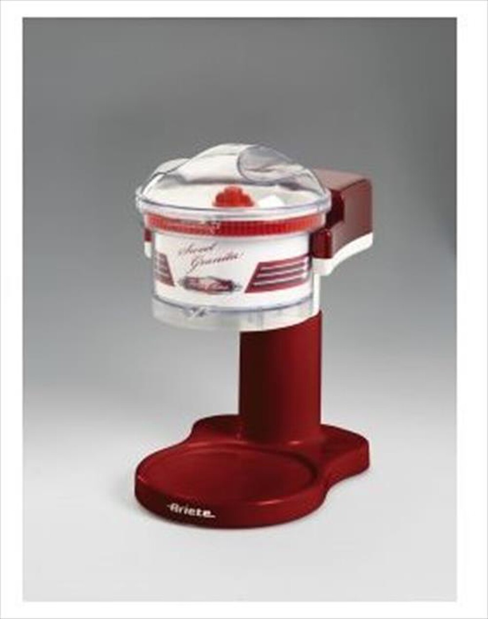 "ARIETE - Tritaghiaccio per granite 78 Sweet Granita-rosso"