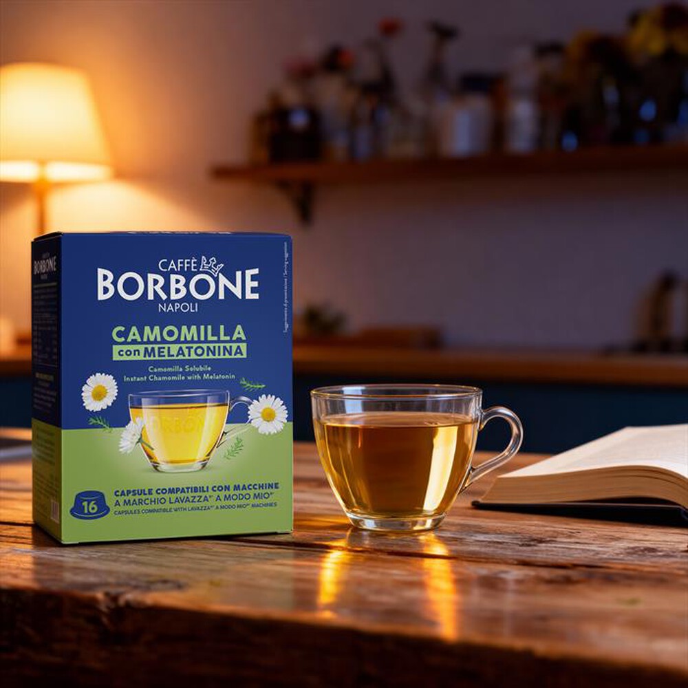 Immagine del prodotto CAFFE BORBONE - Camomilla e melatonina - A Modo Mio 16 caps-Multicolore