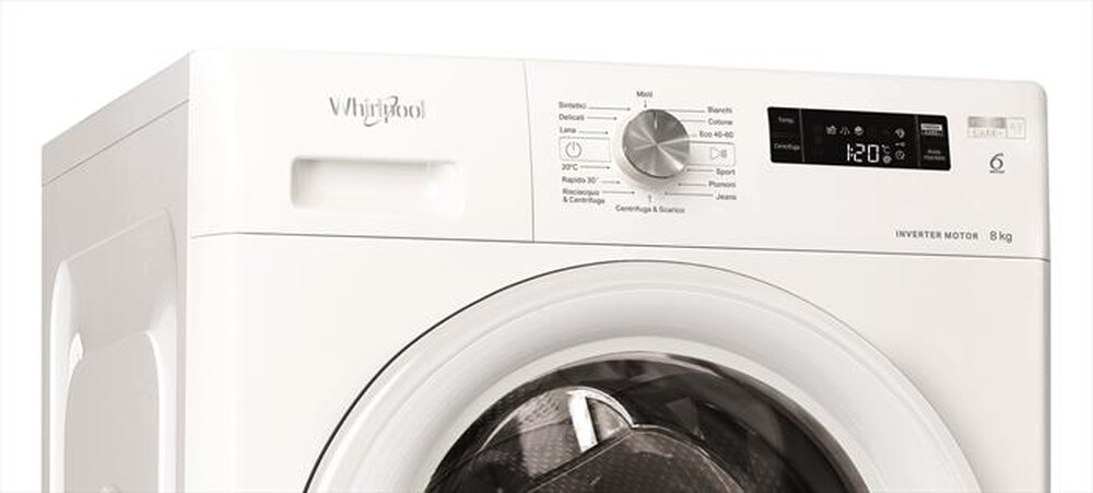 "WHIRLPOOL - Lavatrice FRESHCARE FFS P8 IT 8 Kg Classe C-Bianco"