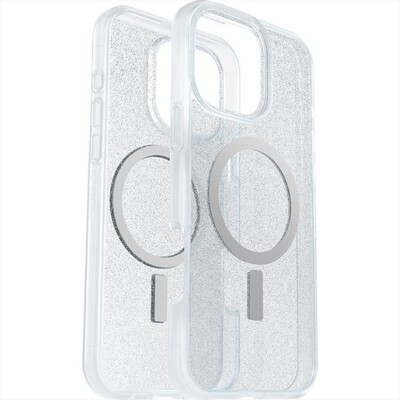 OTTERBOX - REACT MAGSAFE TWIZZLERS CUSTODIA IPHONE 16 PROMAX-Trasparente/Glitter